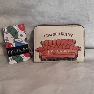 Loungefly Friends How You Doin' Mini Zipper Wallet